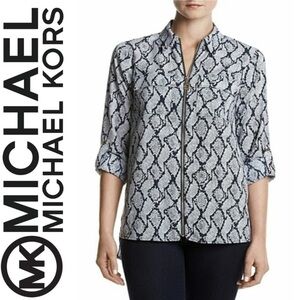 MICHAEL Michael Kors Black and White Blouse